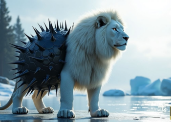 Rescue Story: Rescue Team Saves White Lion Trapped in Giant Spiked Ball