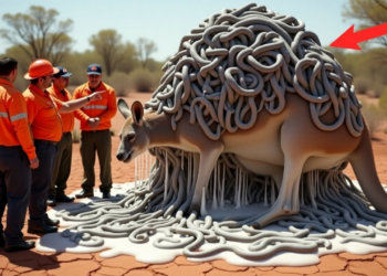 Rescue Team Save an Australian KANGARO and her cubs from MILLIONS of strange snake parasites!